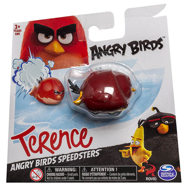 Игрушка из серии «Angry Birds» - птичка на колесиках  